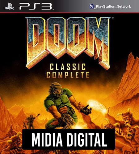 Doom Classic Complete Edition - Jogo Ps3 Psn Envio Rápido
