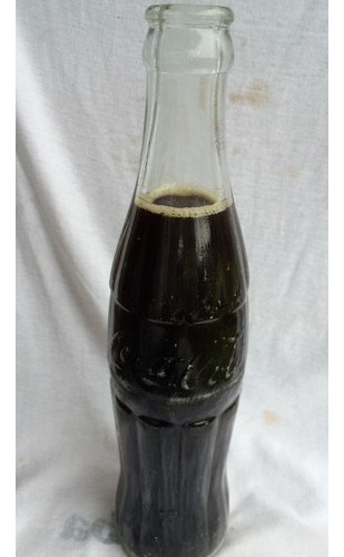 Garrafa Antiga Coca-cola - Alto Relevo 1977 - 290 Ml -d X31 (Usado)