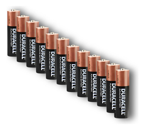 Pack 12 Pilas Duracell Aaa Alcalina De Larga Duración