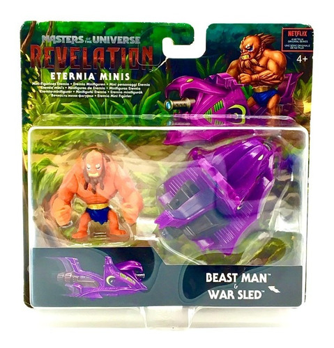Beast Man Y War Sled Masters Of The Universe Revelation 