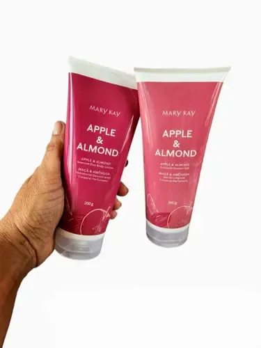 Gel De Limpeza + Hidratante Corporal Maçã & Amendoa Mary Kay