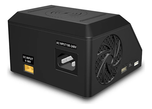 Bateria Preta Balance Up8 Ac 400w Dc 600w 2x16a De Canal Dup