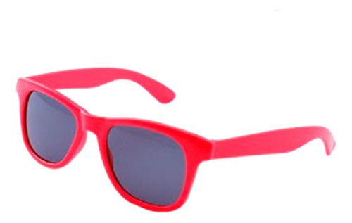 Anteojo Rosa Tipo Wayfarer Lente Cotillón Way X Unidad