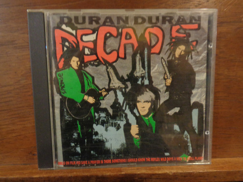 Duran Duran Decade Cd Made In Uk Rock 3 Excelente Estado