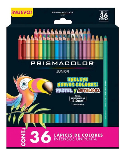 Colores Prismacolor Junior Redondos Caja X36 Uds