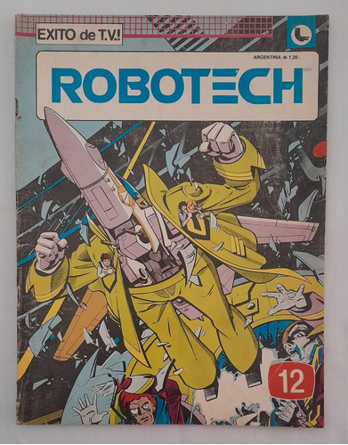 Qm Coleccion Revista Robotech  N° 12 0ctubre 1986