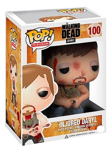 Funko Pop The Walking Dead feriu Daryl