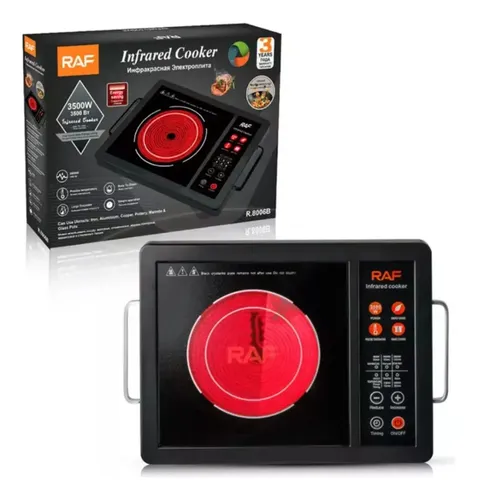 comprar Cocina Encimera Portatil Eléctrica Raf Infrarroja Digital