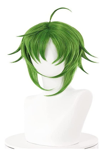 Peluca De Cosplay De Anime, Peluca Mushokutensei, Pelo
