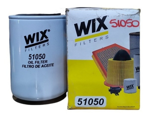 Filtro Aceite Wix 51050. Isuzu Npr, Chevrolet Npr, Encava Is