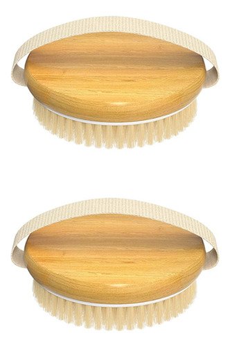 1 Paquete De Cepillos Para Cuerpo Seco, Cepillo De Ducha Par