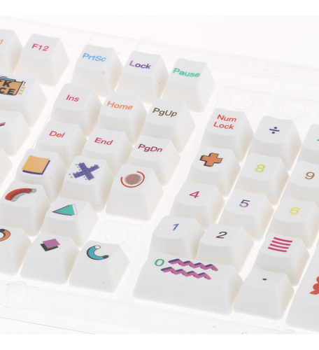 108 Keycaps Set Pbt Sublimation Oem Altamente Compatível R2