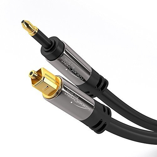 Kabeldirekt (6 Pies) Cable De Audio Digital Optico Mini Tos