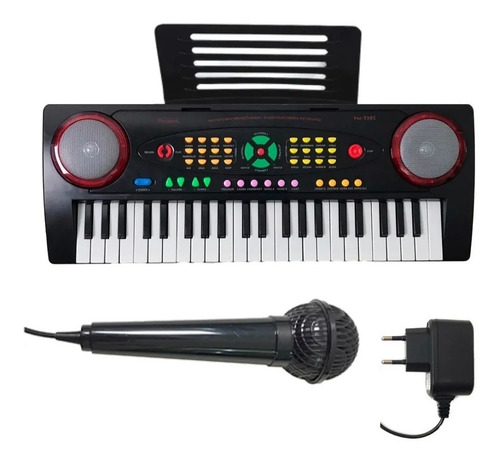 Teclado Infantil Turbinho Mini 44 Teclas Ym238c - Oferta