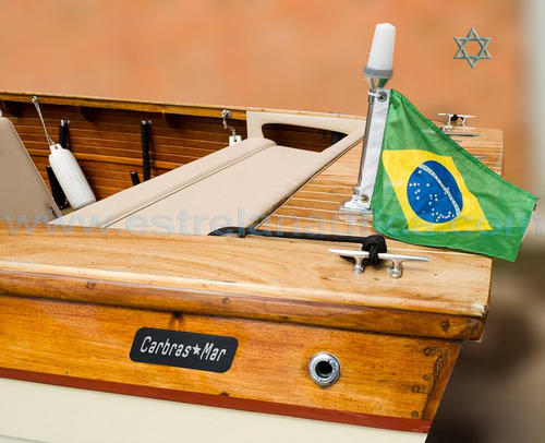 Imagem 8 de 11 de Lancha Carbrasmar 22 Iate Intermarine Phantom Triton Focker