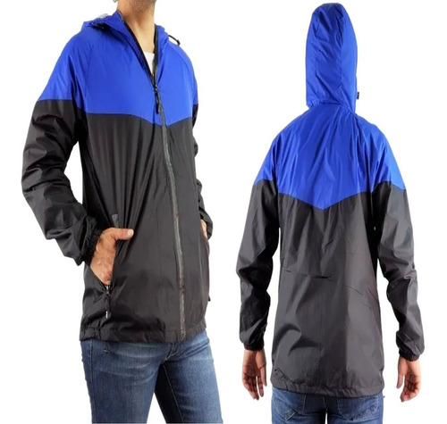 Corta Viento Hombre Chaqueta Deportiva Impermeable