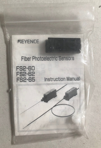 Keyence Fs2-60/fs2-62/fs2-65 Sensor Fotoeléctrico De Fibra