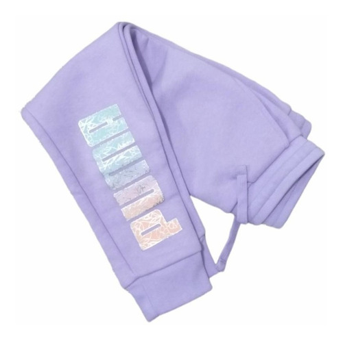 Pants Jogger Puma Para Niña Varias Tallas Frio Original
