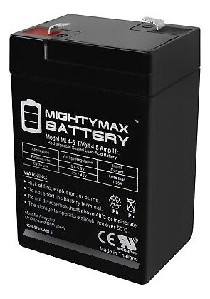 Mighty Max 6v 4.5ah Battery For Disney Princess Scooter  Eed