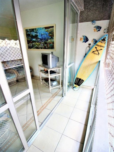 Imagem 8 de 26 de Apartamento Reformado À Venda - Praia Da Enseada - Guarujá Sp - 3 Dormitórios - 2 Banheiros - 1 Vaga De Garagem - Lazer - Ap3847 - 34710714