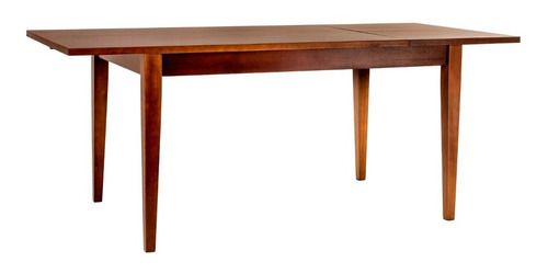 Mesa Extensible De Comedor Madera Maciza 160 Cm