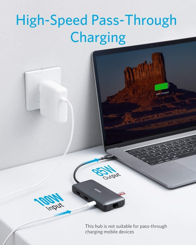 Anker Hub Usb C Powerexpand 8 En 1 Adaptador 2 Hdmi Ethernet