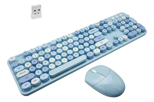 Teclado inalambrico teclas redondas hotsell