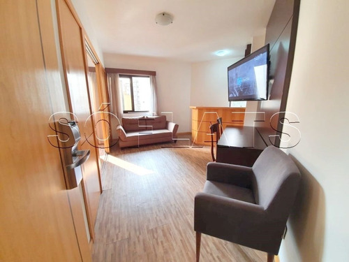 Imagem 4 de 15 de Flat Hampton Park Disponível Para Venda Com 31m² E 01 Vaga De Garagem - Sf209