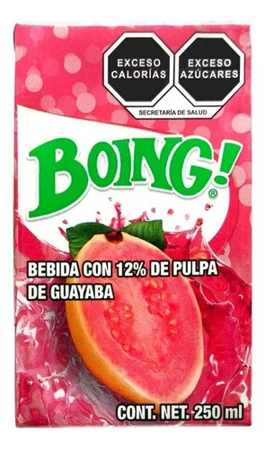 Bebida Boing Con 12% De Pulpa De Guayaba 250 Ml
