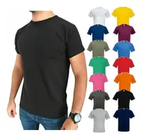 Comprar Franelas Unicolor 100% Algodón Todos Los Colores Y Tallas