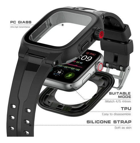 Funda /case Protectora Para Apple Watch Series Shellbox