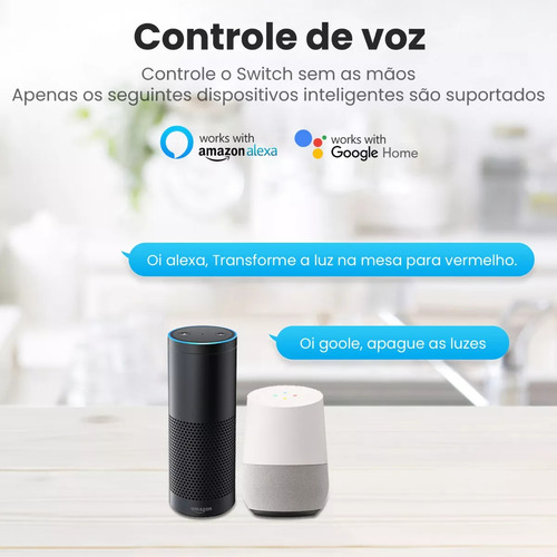 5 Mini Interruptores Wifi Inteligentes Para Automatización D