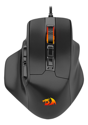 Mouse Gamer Redragon Bullseye Pro Rgb Sem Fio 26000dpi Preto