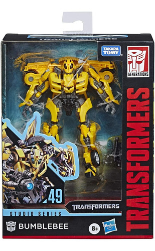 Transformers Toys Studio Series 49 Deluxe Class Movie 1 Bumb