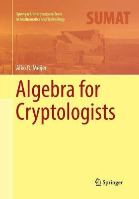 Libro Algebra For Cryptologists