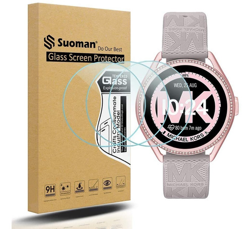 Protector Para Reloj Mk Mkgo Gen 5e 43mm 3 Unidades