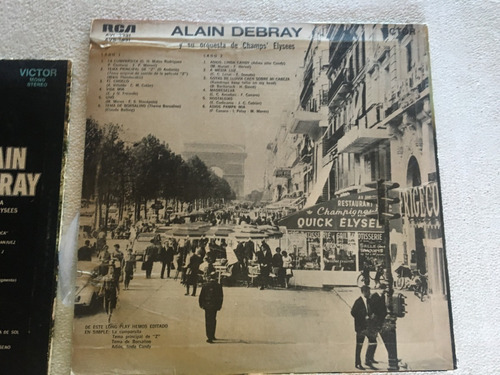 Lote Vinilos 2 Alain Debray - Casualmente Clásico Cumparcita (Usado)