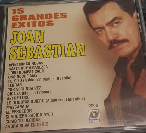 Joan Sebastian 15 Grandes Exitos Cd