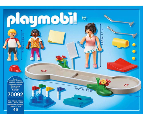 Playmobil Family Fun Playmobil Mini Golf