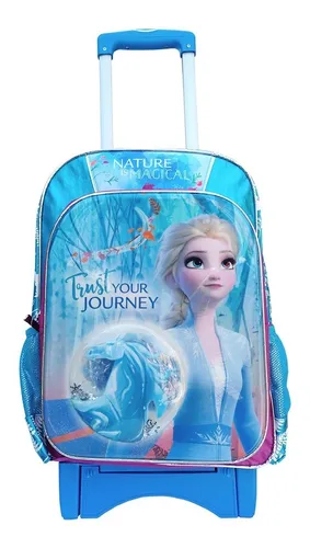 Mochila de frozen con carrito sale