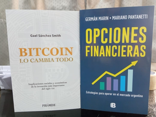 Libro Combo Opciones Financieras + Bitcoin Lo Cambia Todo