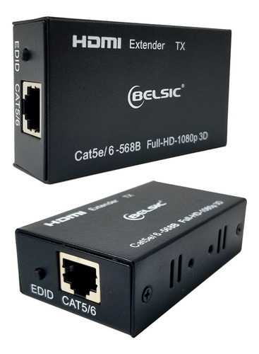 Extensor De Hdmi Hasta 60m A Traves De Cable Utp - Hdmi-utp