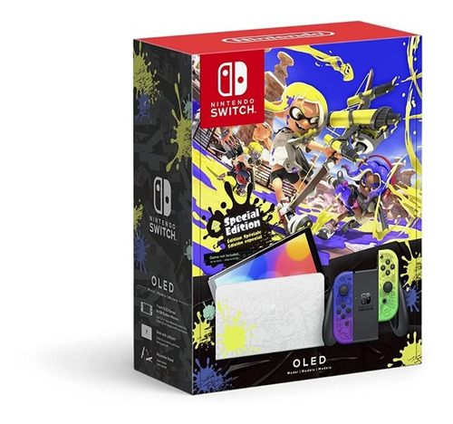 Nintendo Switch  Oled Model Splatoon 3 Special Edition