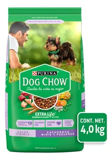 Croquetas Purina Dog Chow Extra Life 4kg