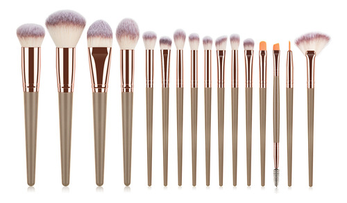 Maquillaje, Brocha De Base, Brocha Para Ojos, Conjunto Compl