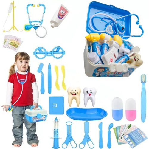 Set De Juguetes Medico Doctor De Niños Simulación 33 Pzs