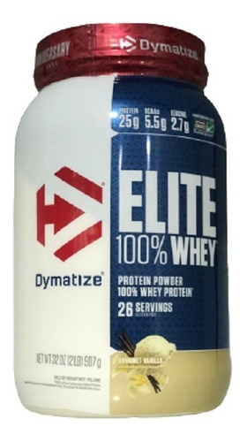 Whey Protein Elite Dymatize 2lbs 907g - Com Nota Fiscal