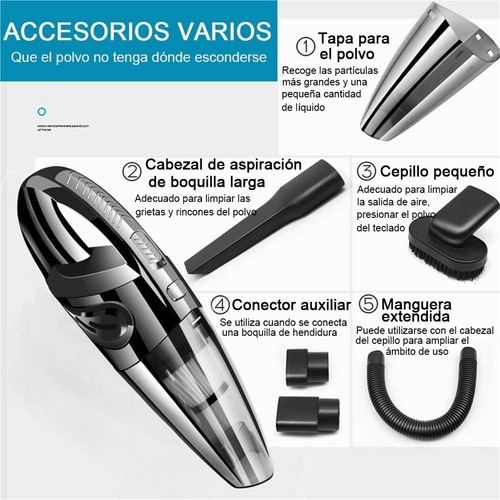 Aspirador De Mano Portátil Para Hogar Y Automóvil R-6053