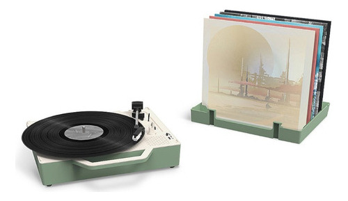 Tocadiscos Victrola Re-spin Sostenible Bluetooth Verde