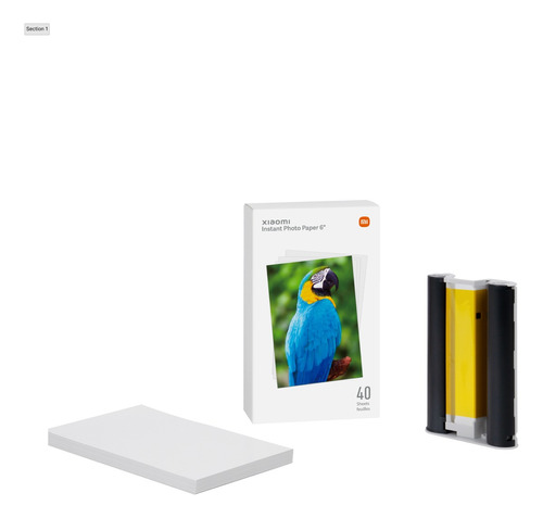 Xiaomi Instant Photo Paper 6 (40 Láminas) Color Blanco